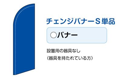 チェンジバナーS単品