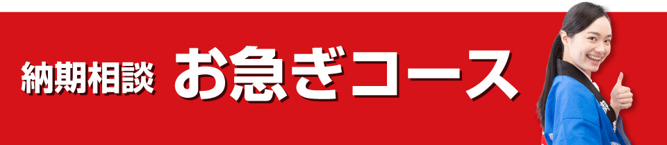 お急ぎコース