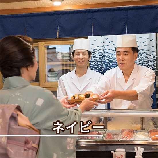 店舗用 無地カウンターのれん ネイビー